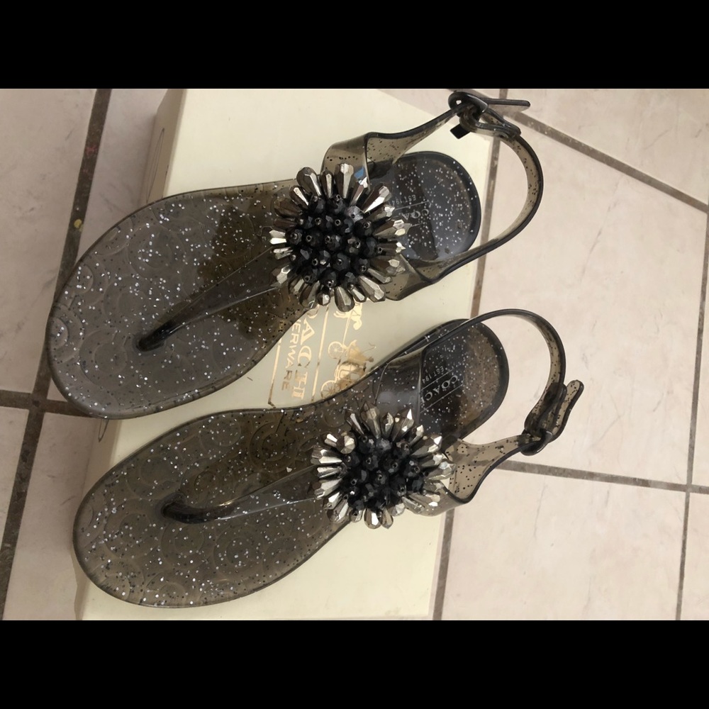 Coach Jelly Sandals